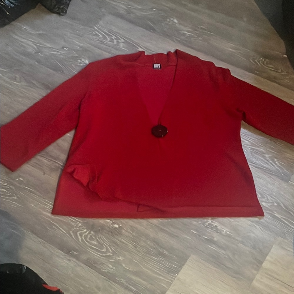 Champs Red Women's Blouse